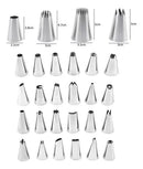 Kit Decoración de Tortas 62 Piezas — Giratoria + Boquillas + Mangas
