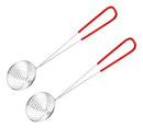 Set X2 Espumaderas Colador De Acero Inoxidable Cocina