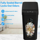 Tacho de Basura Inteligente con Sensor Automático 12L Sin Contacto