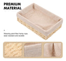 Set 3 Cestas Yute Natural | Organizador para Baño, Cocina y Sala
