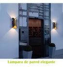 Lámpara de Pared Exterior LED 20W Moderna c/Luz Arriba y Abajo (x2)