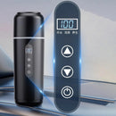 Hervidor Eléctrico Portátil de Viaje 500ml 12V/24V para Auto con Pantalla LCD