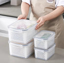 Set X3 Organizadores Herméticos Para Heladera Y Cocina