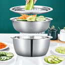 Juego Cocina 3 Piezas Acero Inoxidable | Con Molinillo y Utensilios