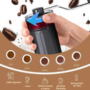 Molinillo Manual 40 Marchas | Acero Inoxidable para Espresso y Prensa