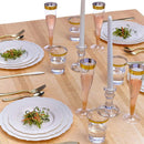 Platos De Postre Vintage Desechables Reutilizables X10