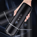 Hervidor Eléctrico Portátil de Viaje 500ml 12V/24V para Auto con Pantalla LCD