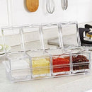 Especiero Organizador Cocina 4 Compartimentos Con Cucharas