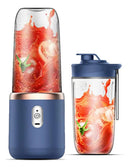 Licuadora Portátil Personal 400ml Doble Vaso Recargable