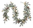 Guirnalda Pino Artificial Flexible 180cm — Decoración Navidad Verde
