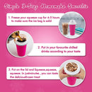 Vaso Slushie Maker Mágico Para Granizados Y Batidos