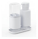 Set Organizador De Baño 5 Piezas Dispenser Cesto Y Accesorios