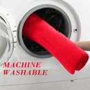 Set 3 Tapetes Rojo Baño | Antideslizantes y Super Absorbentes