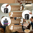 Molinillo Manual 40 Marchas | Acero Inoxidable para Espresso y Prensa