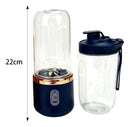 Licuadora Portátil Personal 400ml Doble Vaso Recargable
