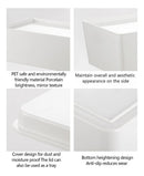 Caja Organizadora Con Tapa Multiuso Para Cocina Y Escritorio