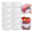 Recipientes Herméticos para Salsas x5 — 150ml Transparentes PP5