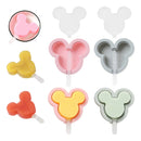 Moldes Silicona Mickey Mouse | 4 Unidades para Helados y Cakesicles