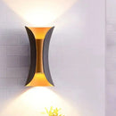 Lámpara de Pared Exterior LED 20W Moderna c/Luz Arriba y Abajo (x2)