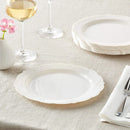 Platos De Postre Vintage Desechables Reutilizables X10