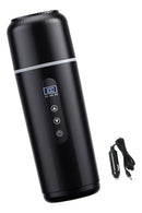 Hervidor Eléctrico Portátil de Viaje 500ml 12V/24V para Auto con Pantalla LCD