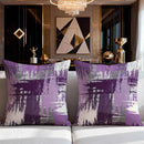 Set x2 Fundas de Almohada Felpa Corta Suave 45x45cm con Cierre Invisible