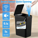 Tacho de Basura Inteligente con Sensor Automático 12L Sin Contacto