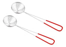 Set X2 Espumaderas Colador De Acero Inoxidable Cocina