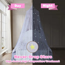 Mosquitera Domo Infantil con Luces Estrellas | Plegable y Mágica