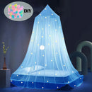 Mosquitera Domo Infantil con Luces Estrellas | Plegable y Mágica