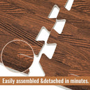 Alfombras Encastrables EVA Simil Madera 8/16 Piezas 30x30