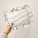 Almohada Bebé Personalizada Estilo Nórdico Con Volantes 28x34