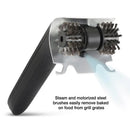 Cepillo Eléctrico Vapor para Parrilla | Limpieza Profunda sin Esfuerzo
