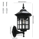Luz Solar LED de Jardín Retro con Filamento Tungsteno para Caminos