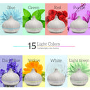 Difusor Humidificador Ultrasónico 500ml con Luces LED y Control Remoto
