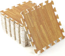 Alfombras Encastrables EVA Simil Madera 8/16 Piezas 30x30