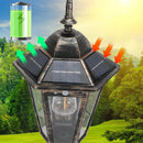 Luz Solar LED de Jardín Retro con Filamento Tungsteno para Caminos