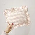 Almohada Bebé Personalizada Estilo Nórdico Con Volantes 28x34